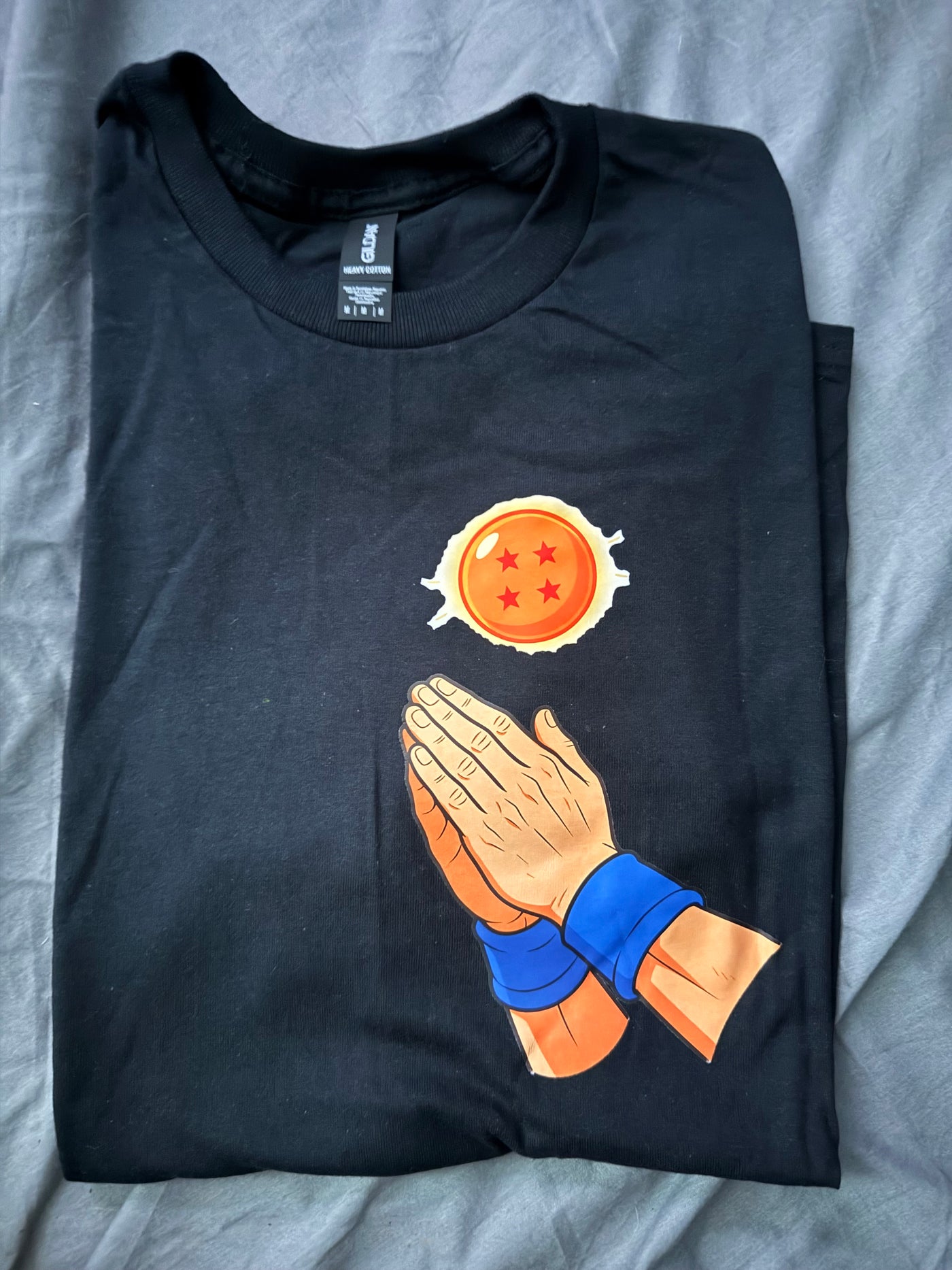Goku Praying hands