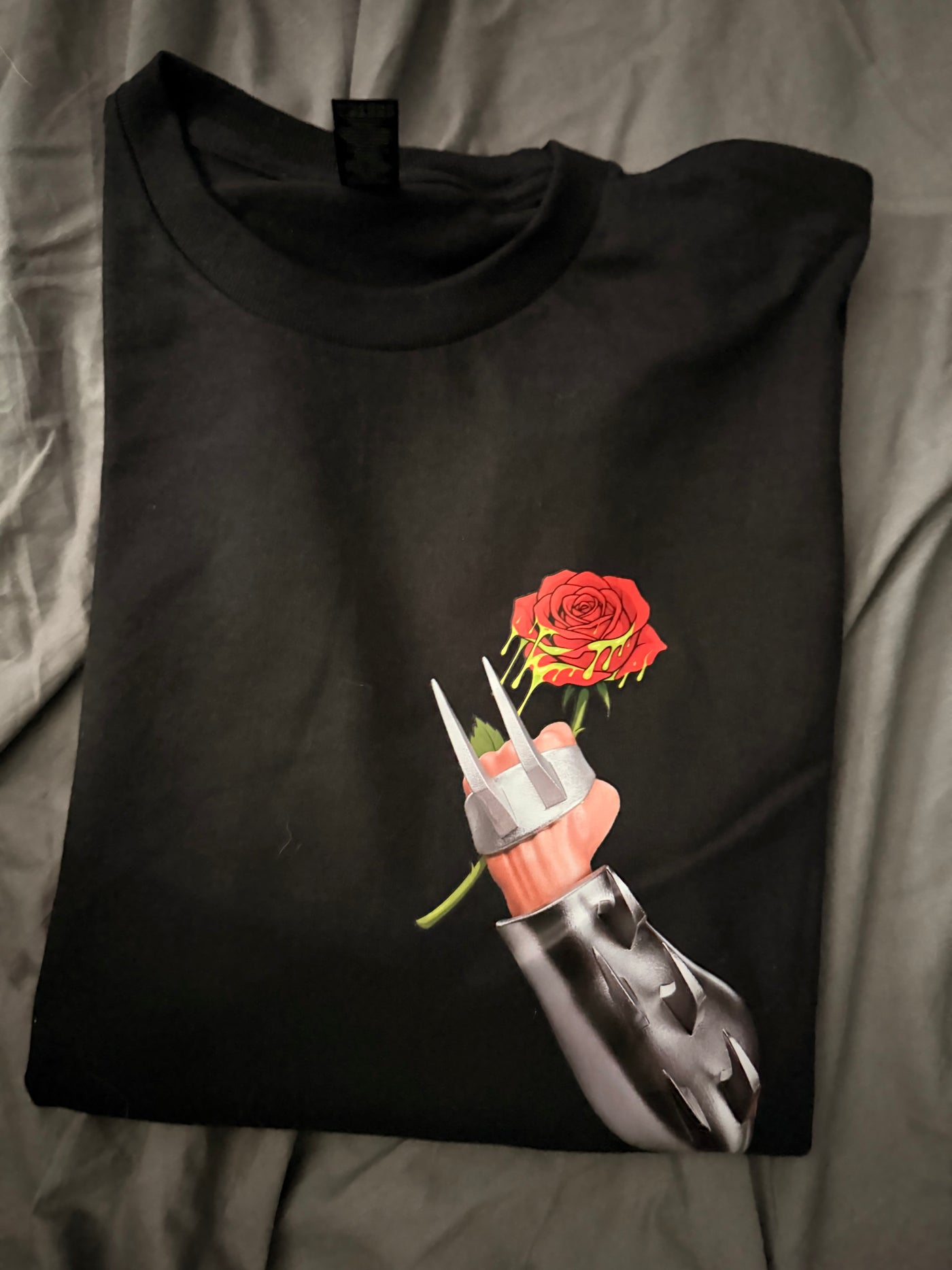 Even villains bring flowers