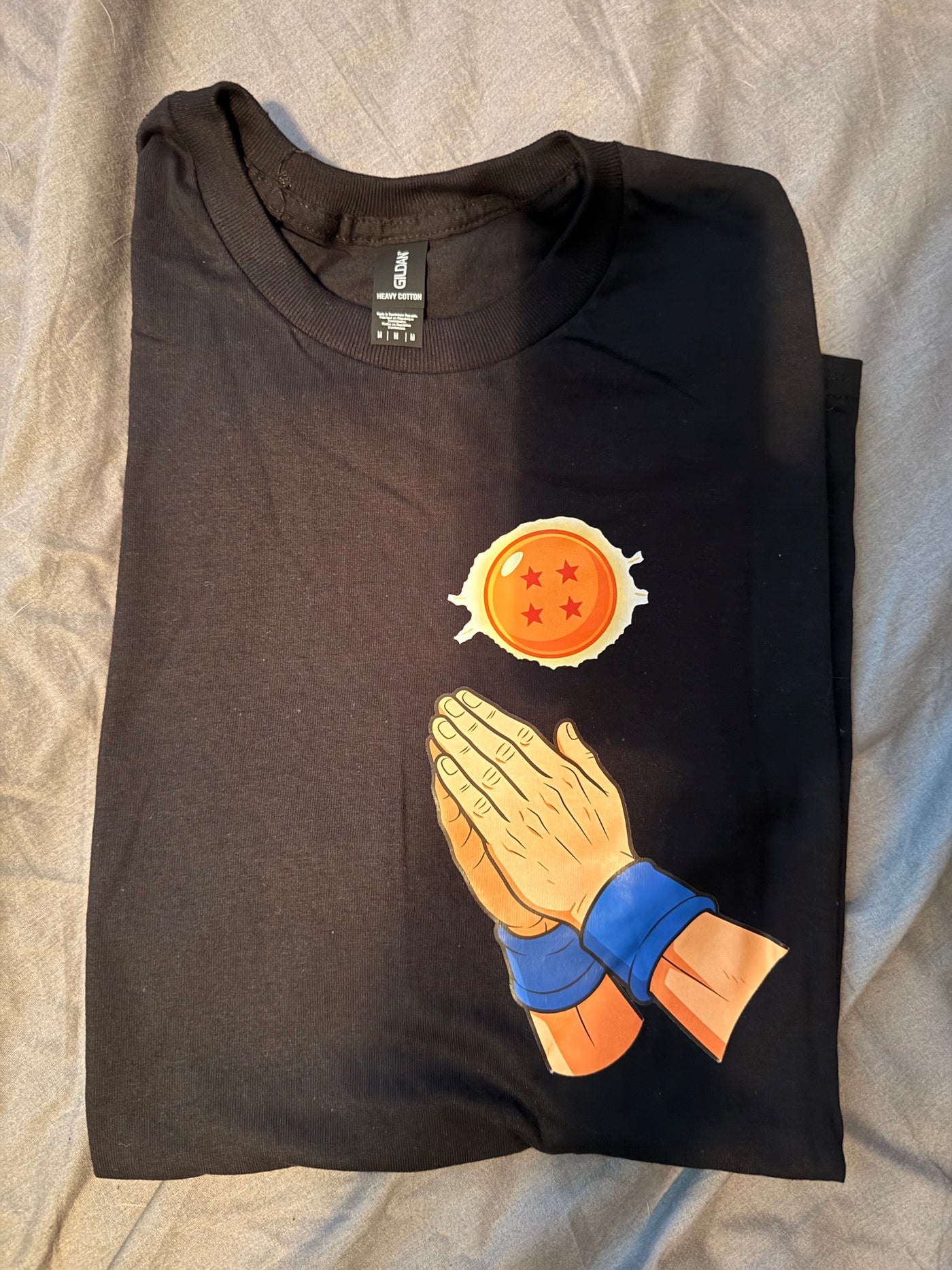Goku Praying hands